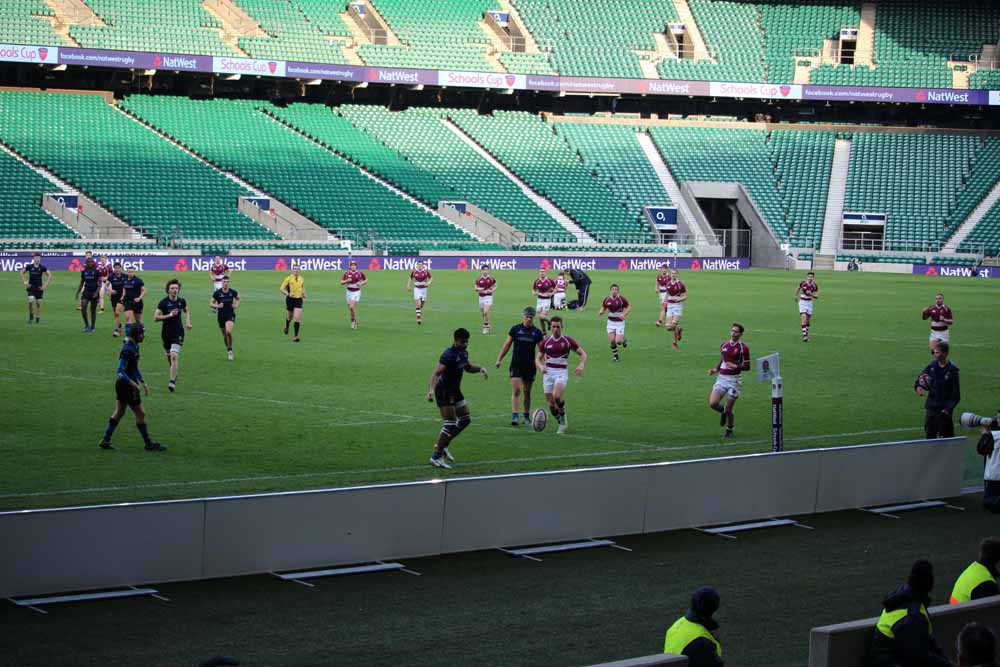 Natwest Schools Cup Final - Bromsgrove crowned champions, 25th March 2015. Photo Credit: Andrew Bull